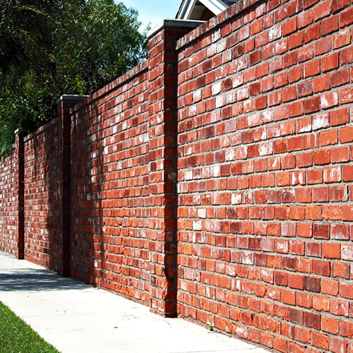 MBC :  clôture en maçonnerie