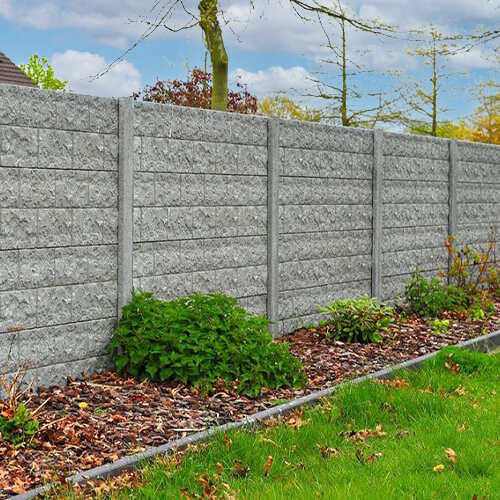 MBC :  clôture en maçonnerie